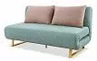 Комплект мягкой мебели Rosy, мята/коралловый