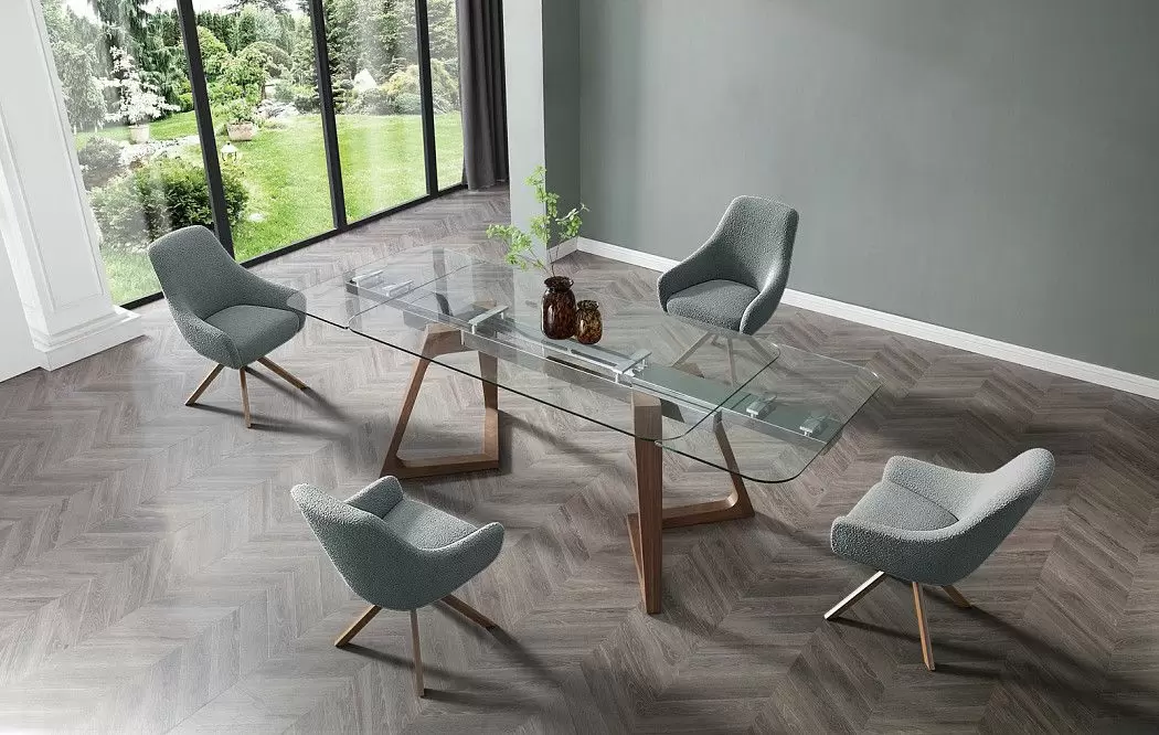 Стол раскладной Eden 180-260, орех - фото 16