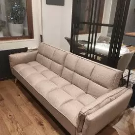 Диван-кровать Luigi, пепельная роза