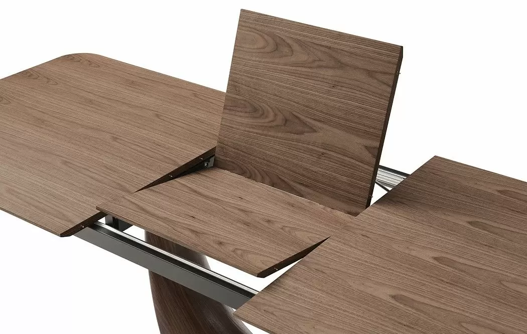 Стол раскладной Rimini 160-200, орех - фото 9