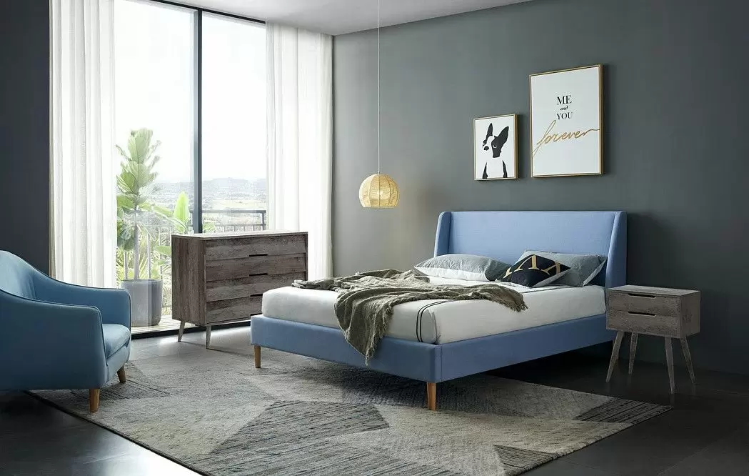 Тумба прикроватная Lucien, винтажный орех - фото 4