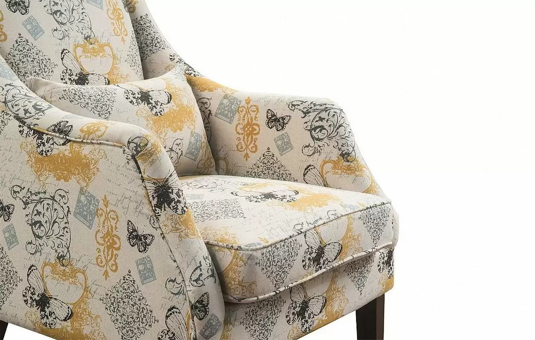 Кресло Charlotte (с рисунком) - фото 3