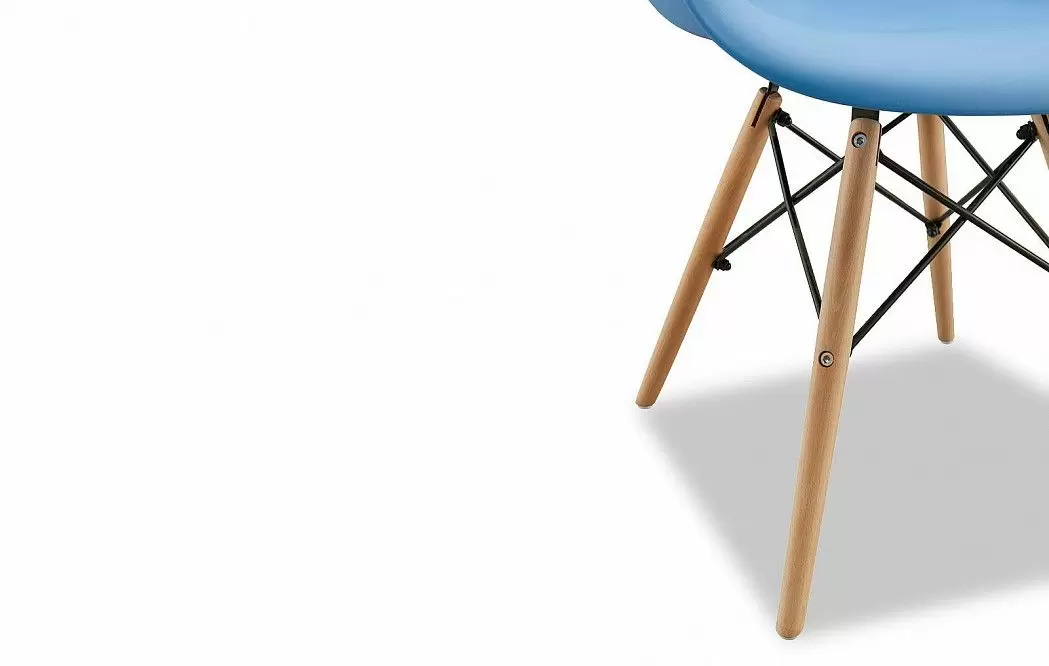 Стул Montana (в стиле Eames), голубой - фото 8