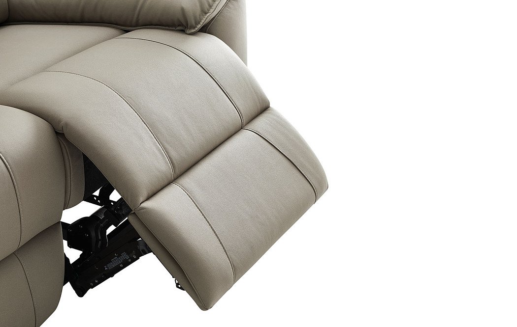 Диван-реклайнер Allison 3-х местный, песочный - фото 13