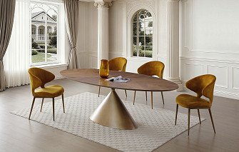 Стол Julianna + 4 стула Una