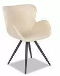 Стул Magda, бежевый/черный