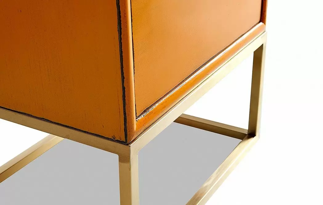 Тумба прикроватная Adele, оранжевый - фото 8