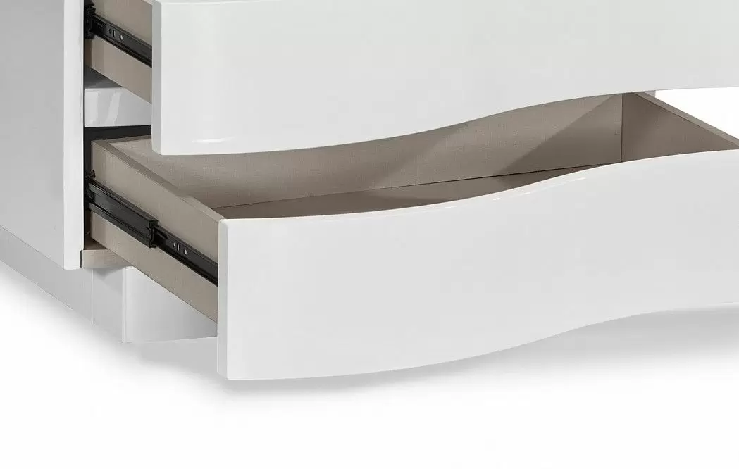 Тумба прикроватная Orlando (левая), белый - фото 6