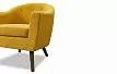 Комплект мягкой мебели Florence, желтый шафран/орех