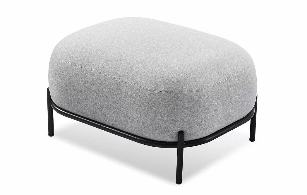 Комплект мягкой мебели Angelina, светло-серый - фото 26