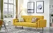 Комплект мягкой мебели Scandinavia, желтый