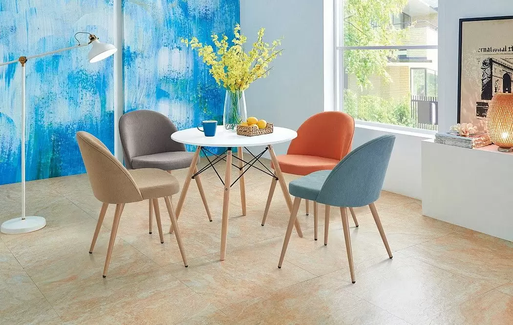 Стул Shelly, серо-бежевый - фото 2