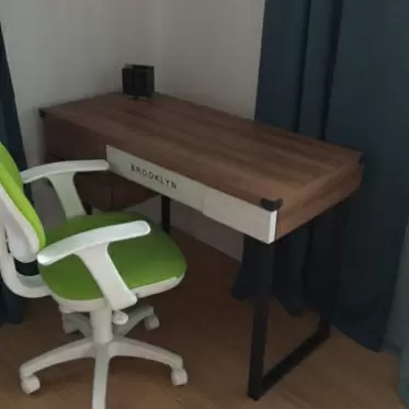 Стол письменный Brooklyn, орех/черный IMG-20200327-WA0010