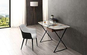 Стол письменный Marcus, светлая керамика