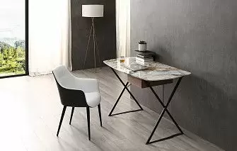 Стол письменный Marcus, светлая керамика