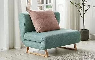 Кресло-кровать Rosy, мята/коралловый