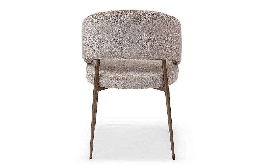 Стул Edgar, темно-бежевый/бронза - фото 18