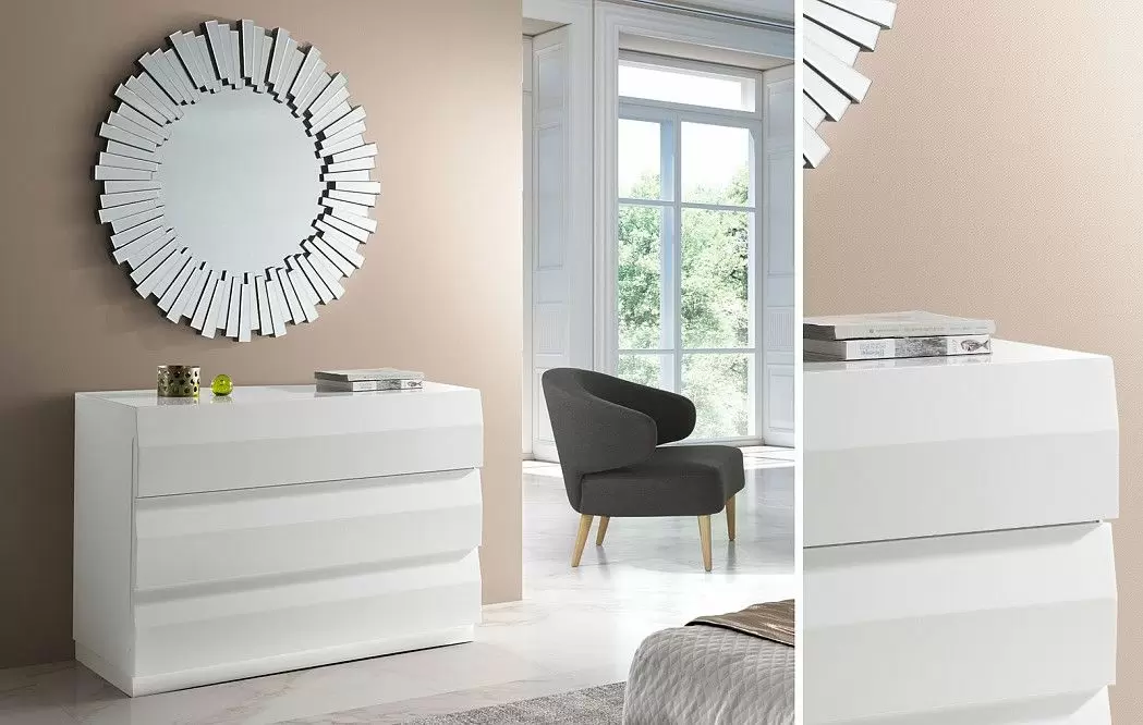 Комплект для спальни 651 MARTINA, белый - фото 6