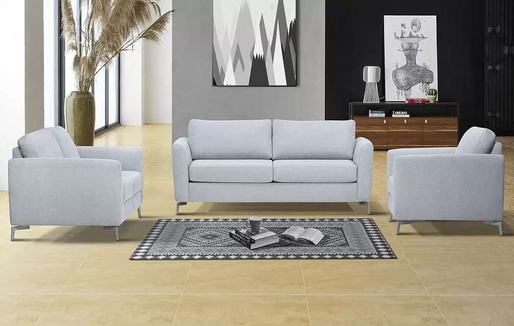 Диван-кровать Millenium Urban 3х-местный, серый - фото 12