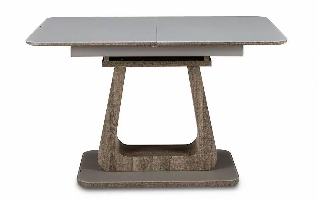 Стол раскладной Rosanna 120-160, серый - фото 9