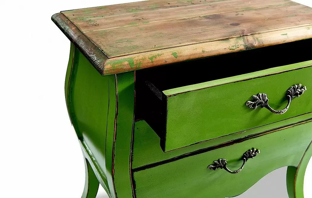 Тумба прикроватная Naomi, зеленый - фото 4