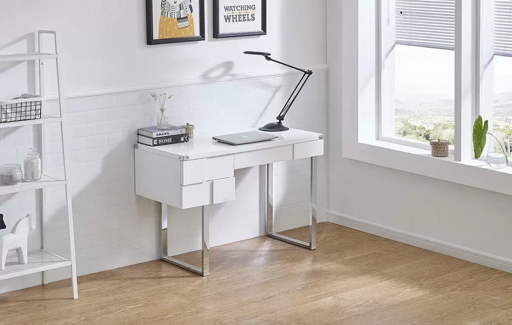 Стол письменный Brooklyn, белый - фото 5