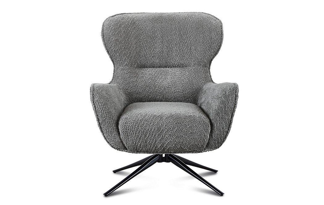 Кресло Sebastian, серый/темно-серый - фото 3