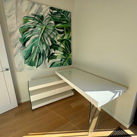 Стол письменный Attica, белый