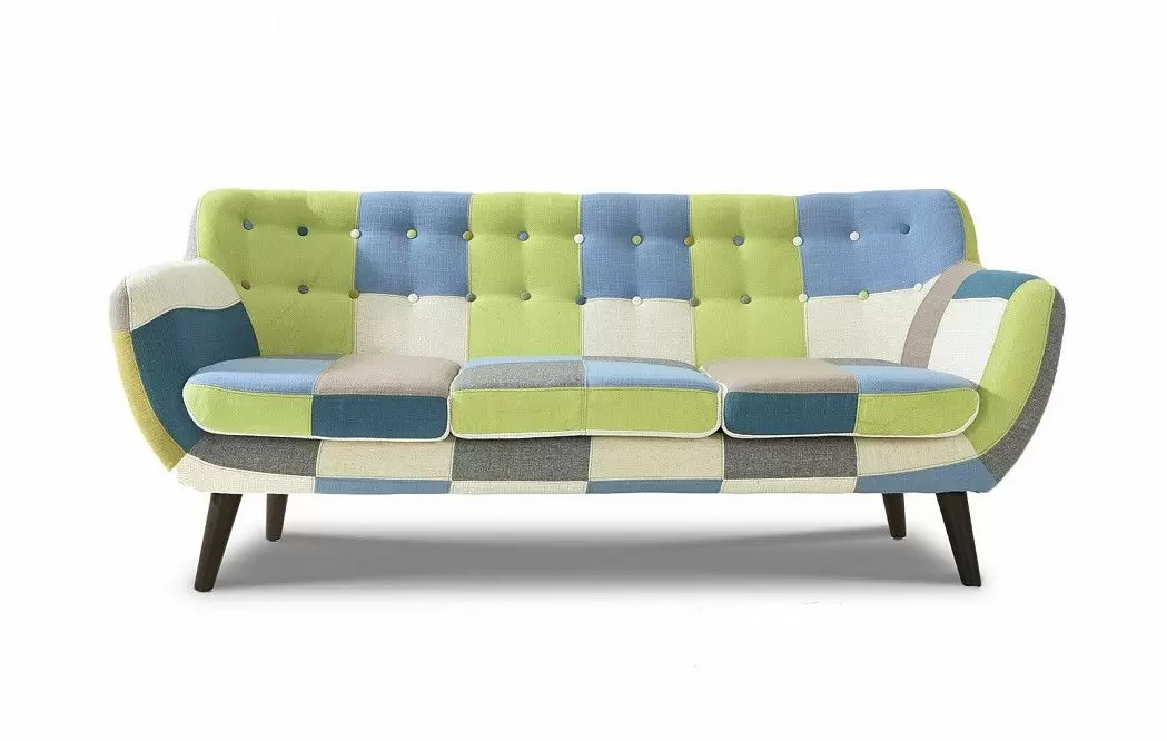 Диван Florida 3-х местный (пэчворк) - фото 11