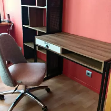 Стол письменный Discovery, орех/черный IMG-20200222-WA0002