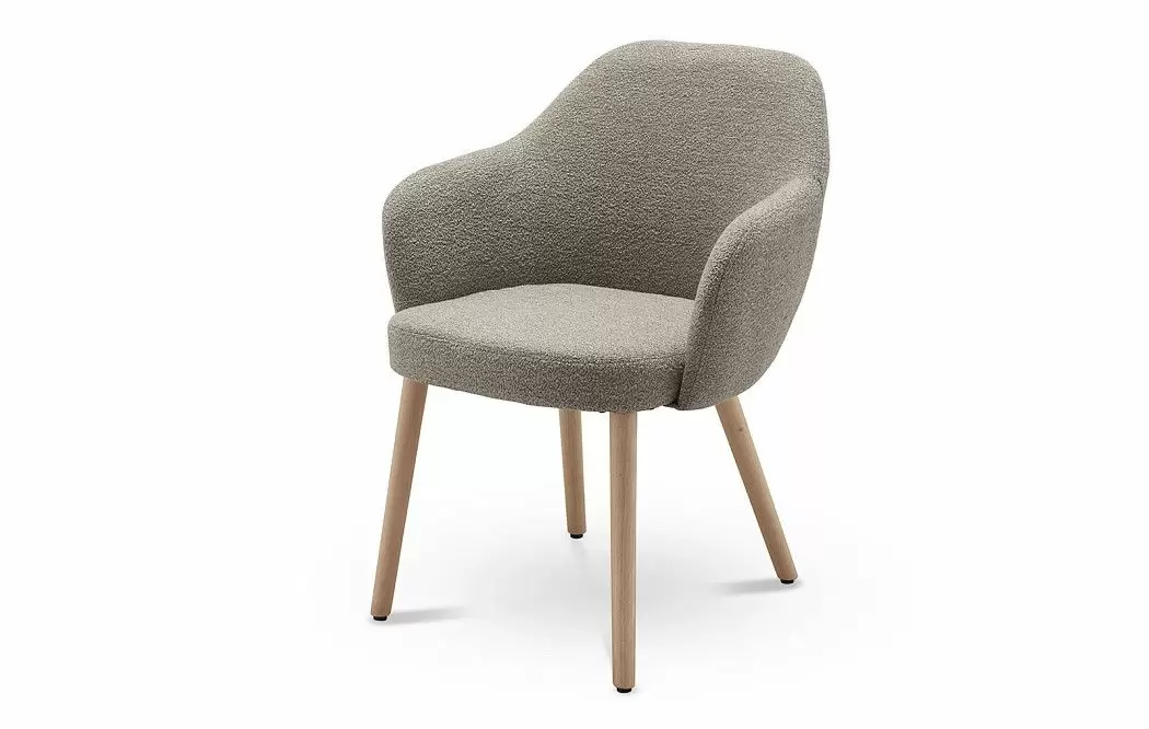 Стул Grace, песочный тедди/бук - фото 9