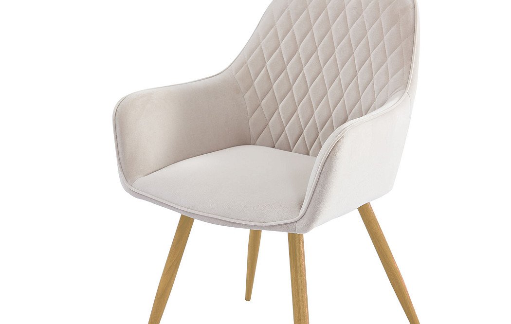 Стул Anita, светло-бежевый/дeрево - фото 3