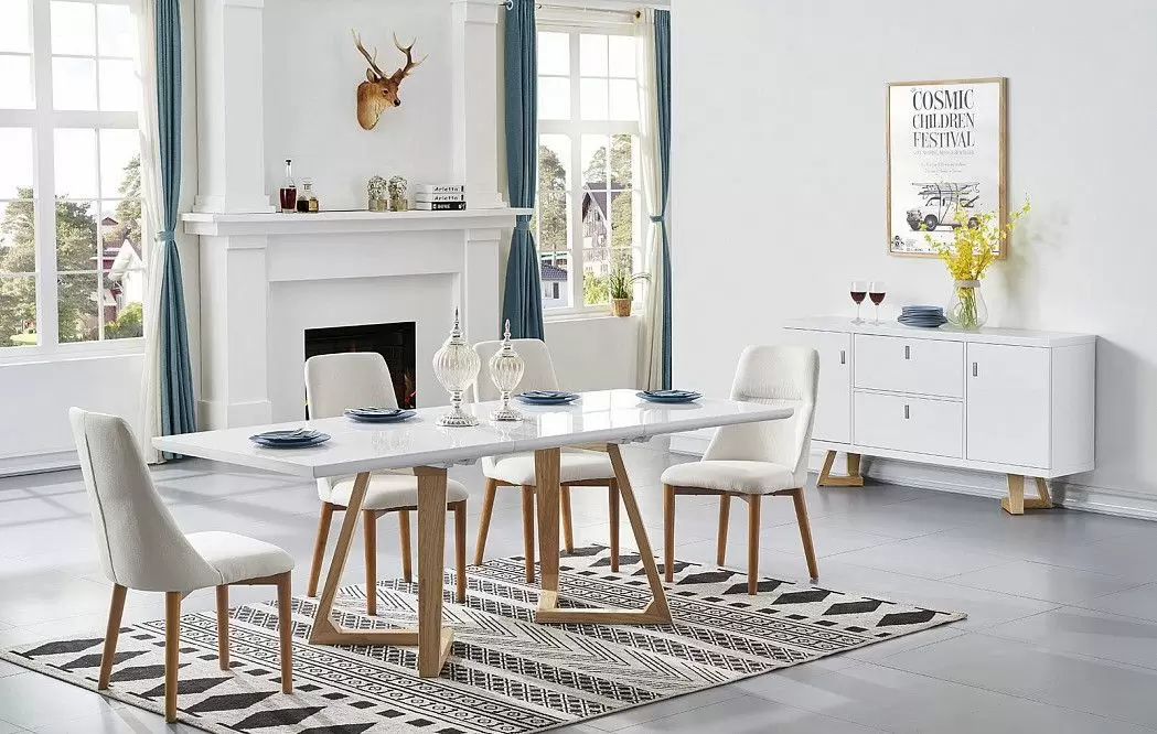 Буфет Avalon, белый/ясень - фото 2