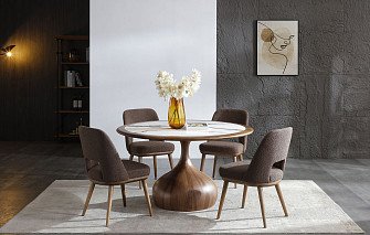 Стол Arden + 4 стула Agata