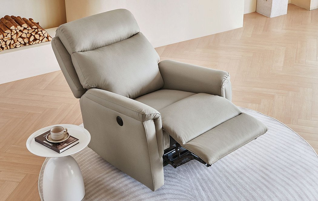 Кресло-реклайнер Stanley, песочный - фото 2