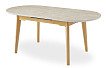 Стол раскладной Elsa 140-180, керамика травертин
