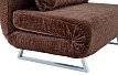 Комплект мягкой мебели Rosy, коричневый
