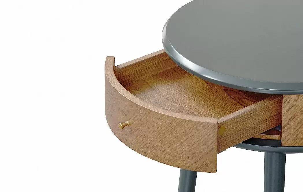 Комплект для спальни Carrera, лиловый/дуб/темно-серый - фото 13