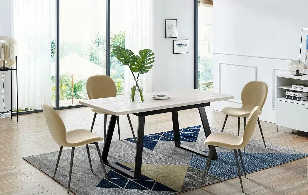 Стул Nancy, бежевый/черный - фото 3