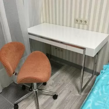 Кресло Miranda, коралловый/хром