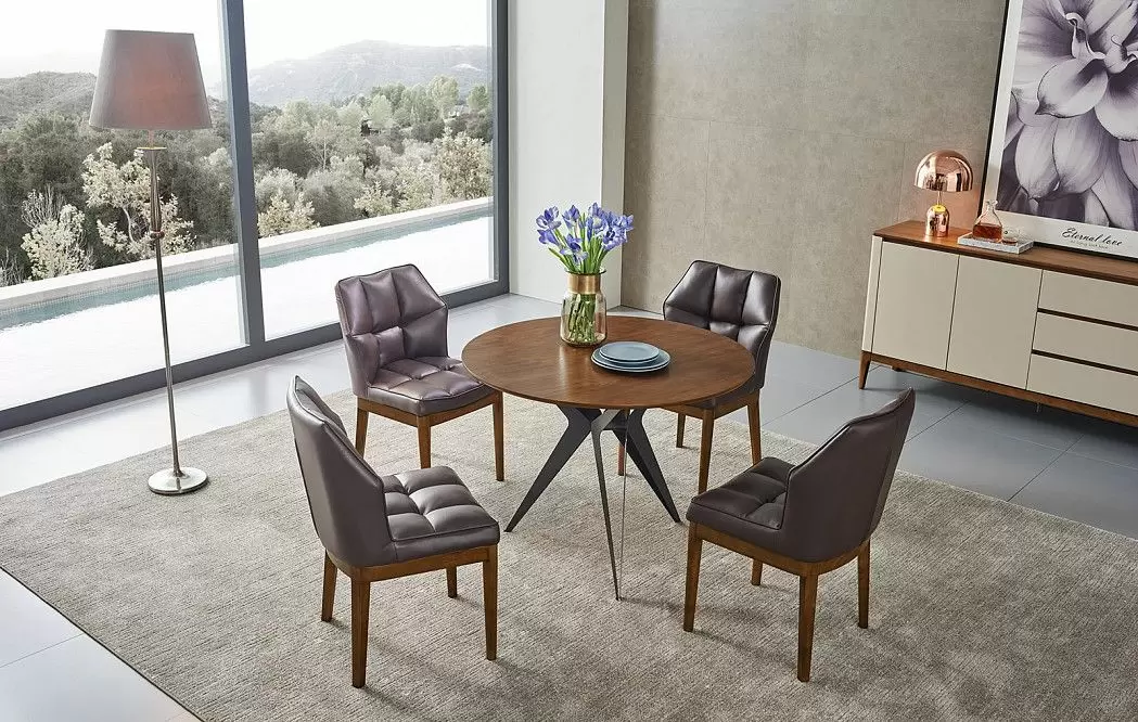 Стол Eliza + 4 стула Alfred