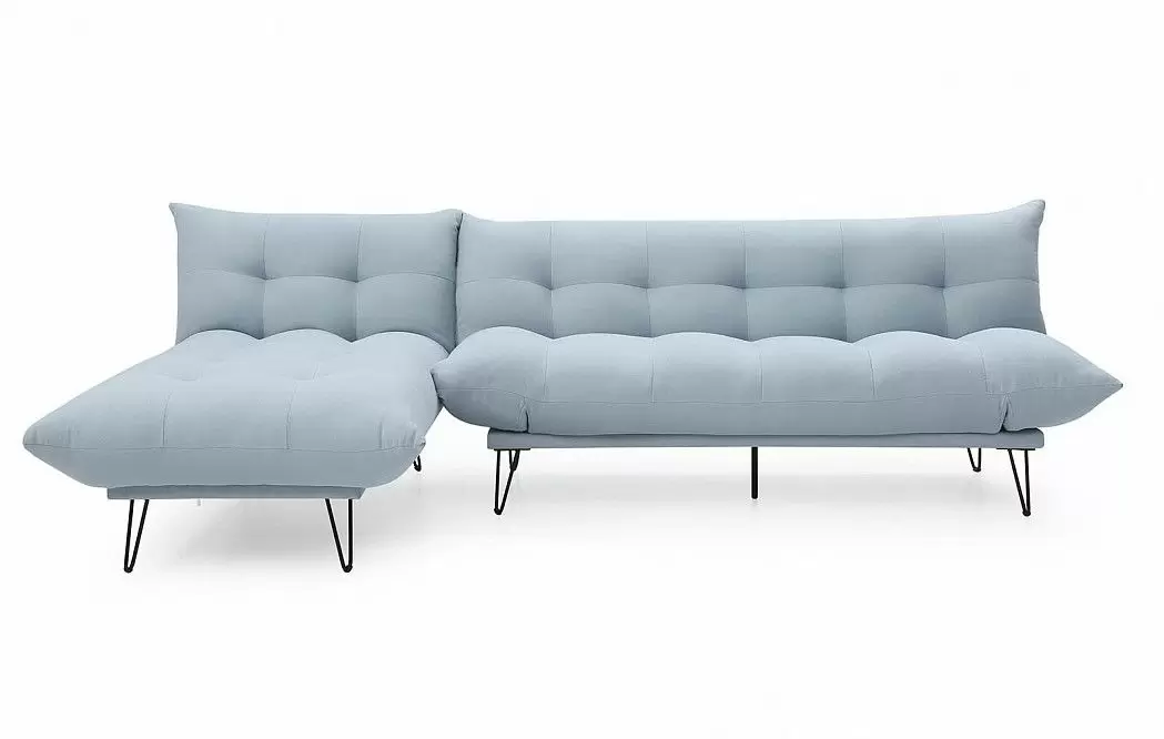 Диван-трансформер Savona раскладной угловой, голубой - фото 13