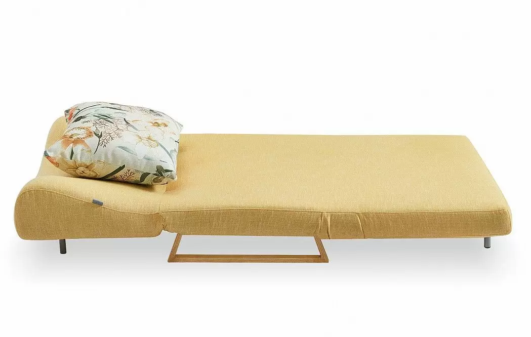 Кресло-кровать Rosy, желтый/цветочный принт - фото 7
