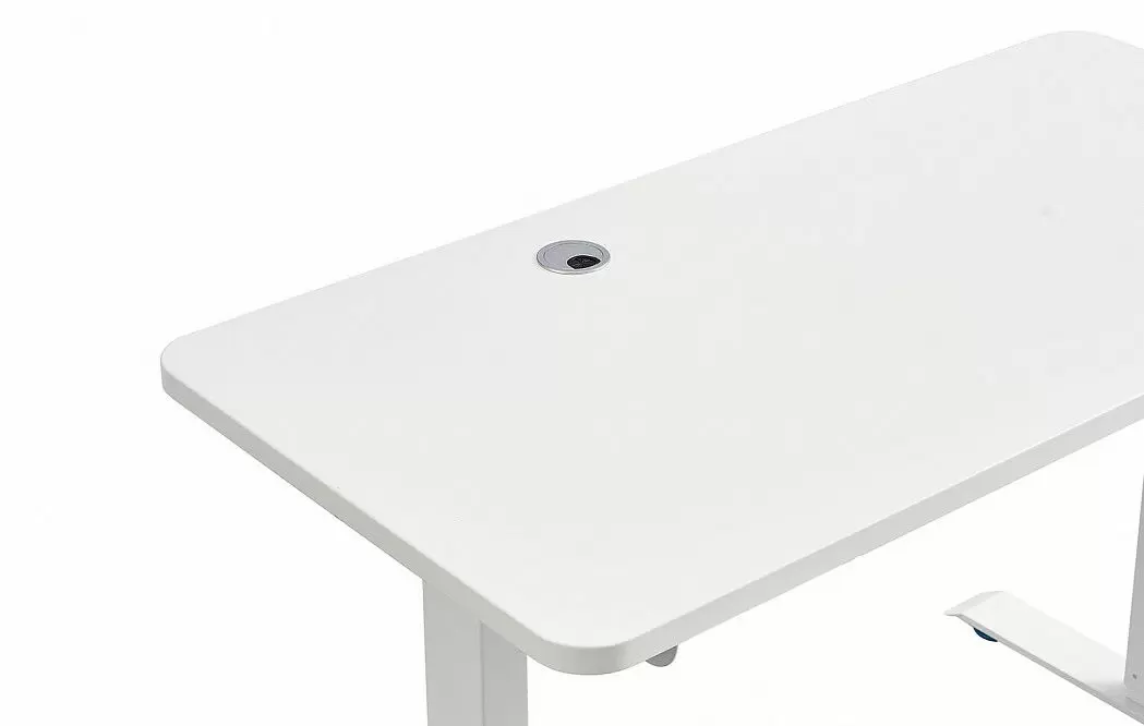 Стол New York (120) белый, регулируемая высота, электропривод - фото 5