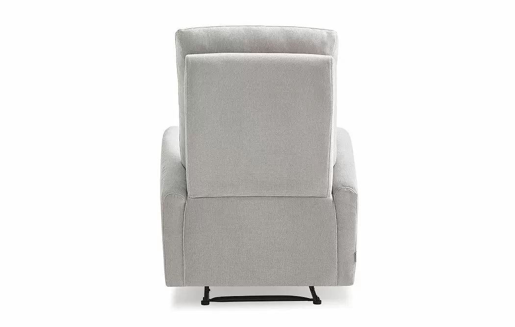 Кресло-реклайнер Siesta, серо-бежевый - фото 12