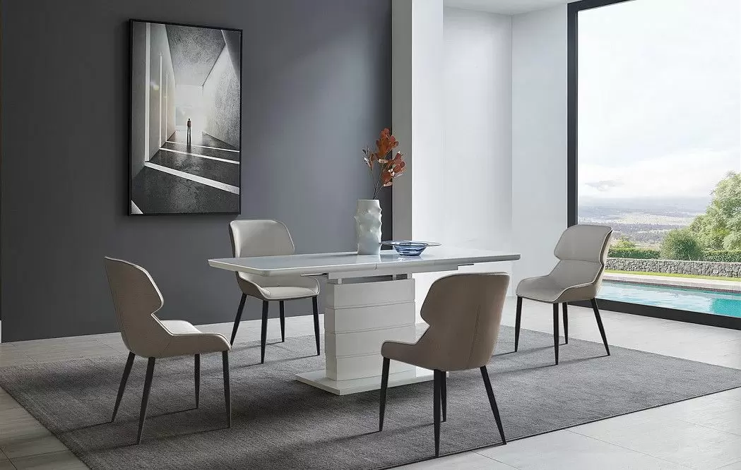 Стол раскладной Demi 140-180, белый - фото 16