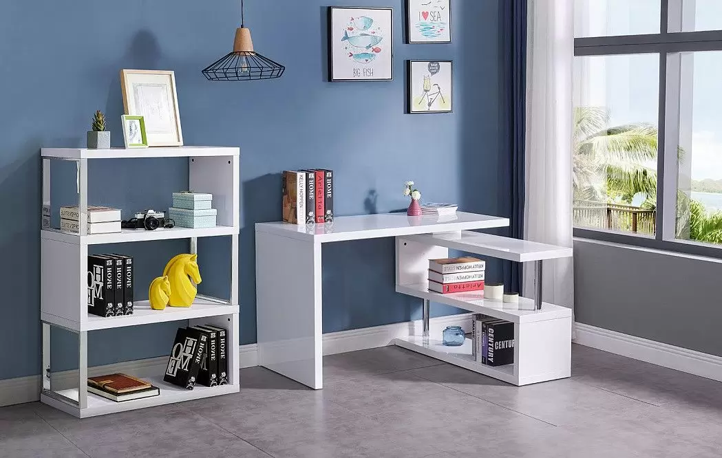 Стол письменный Creator, белый - фото 3