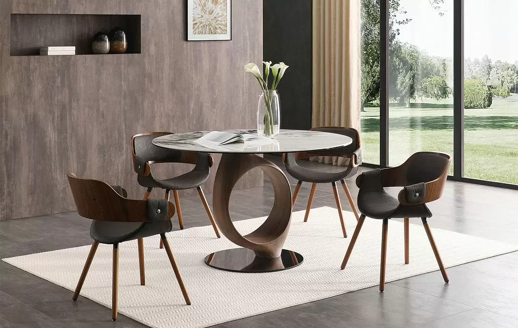 Стул Jody, коричневый/орех - фото 4