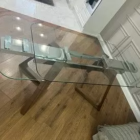 Стол раскладной Eden 140-200, орех