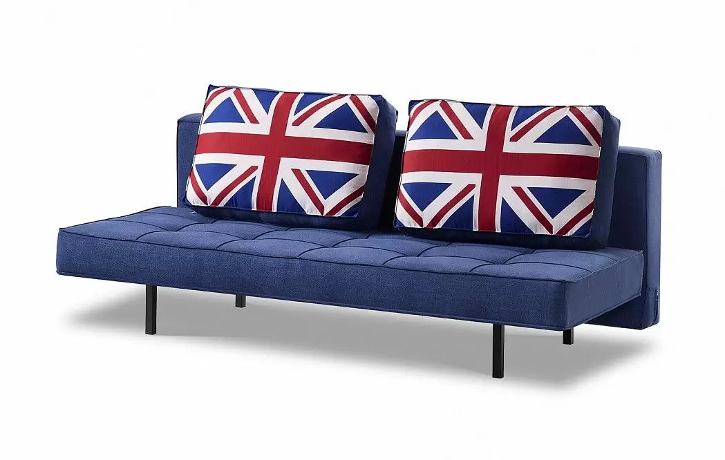 Диван-кровать London, темно-синий - фото 3